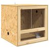 vidaXL Terrarium Brown 50 x 50 x 50 cm OSB