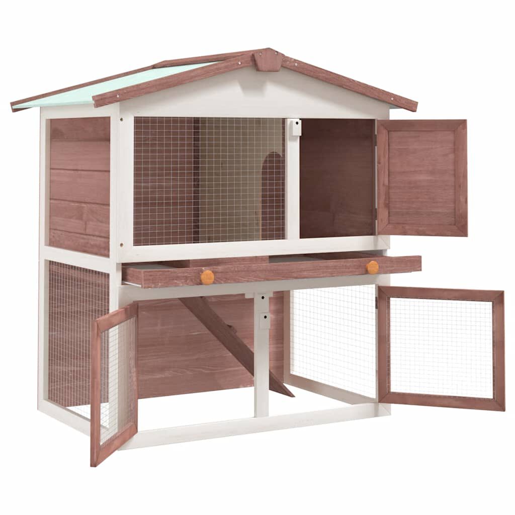 Air conditioned rabbit hutch top