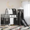 vidaXL Kids'Loft Bed Frame Black 99.5 x 190 cm Metal