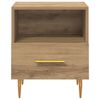 vidaXL Bedside Table 2 pcs Brown 40 x 35 x 47.5 cm Engineered Wood