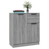 vidaXL Sideboard Grey Sonoma 60x30x70 cm Engineered Wood