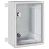 vidaXL Control Cabinet Grey 37 x 19.5 x 40 cm ABS Plastic