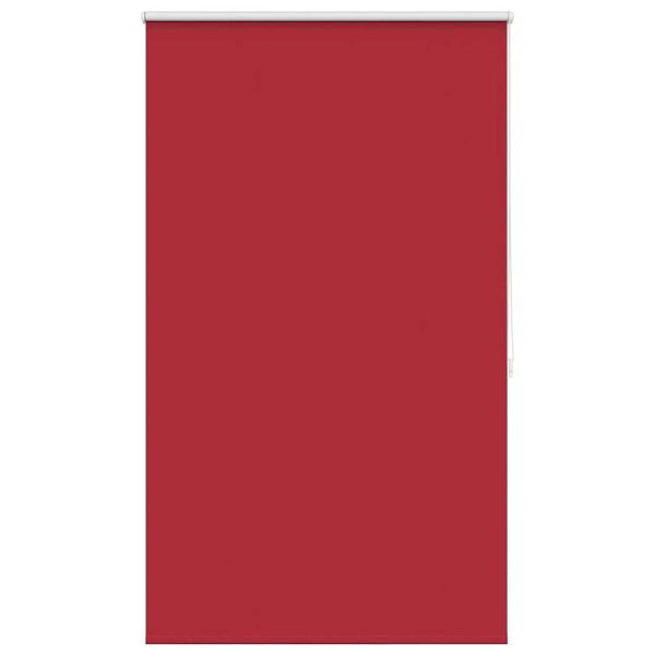 vidaXL Roller blind blackout 124.4x175 cm Fabric Width 120 cm red