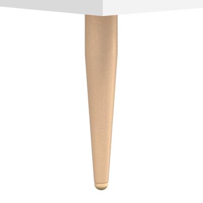 vidaXL Coffee Table White 50x50x40 cm Engineered Wood