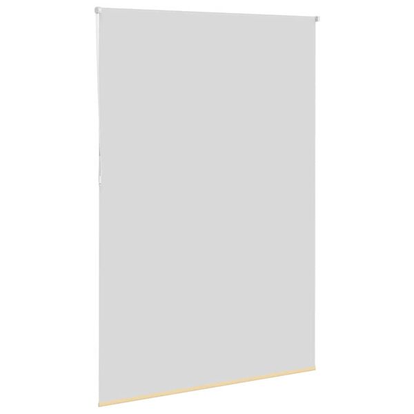 vidaXL Roller Blind Blackout Beige 155x210 cm Fabric Width 151.6 cm Polyester