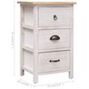 vidaXL Side Cabinet 35x25x57 cm Paulownia Wood