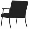 vidaXL Armchair Black 59 x 75 x 78 cm Fabric