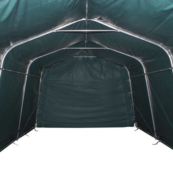 vidaXL Removable Livestock Tent PVC 550 g/m² 3.3x4.8 m Dark Green