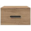 vidaXL Bedside Cabinet Artisan Oak 35 x 35 x 20 cm Engineered Wood