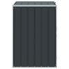 vidaXL Wheelie Bin Storage for Single Bin Anthracite 72x81x115 cm Steel