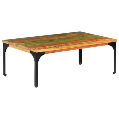 vidaXL Coffee Table 100x60x35 cm Solid Reclaimed Wood
