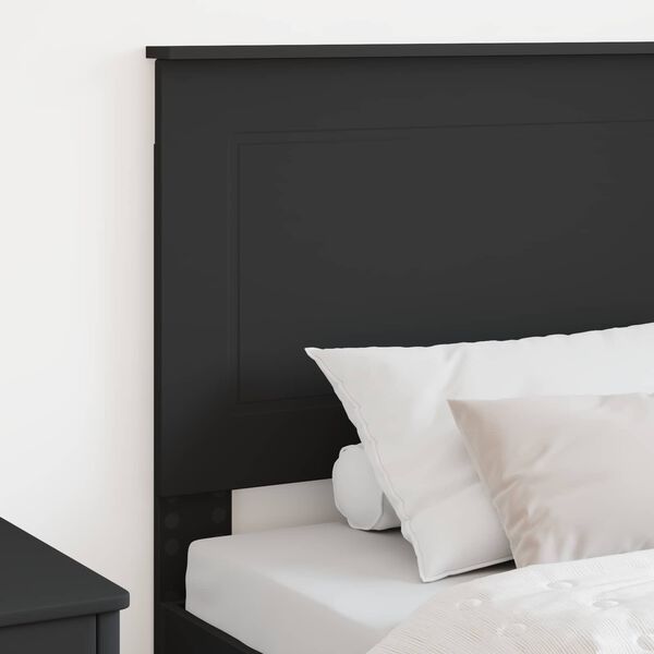 vidaXL Headboard Black Oak 80 cm Engineered Wood