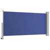 vidaXL Patio Retractable Side Awning 120x300 cm Blue