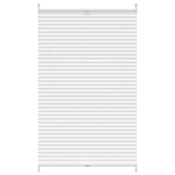 Plisse Blind 90x100cm White Pleated Blind