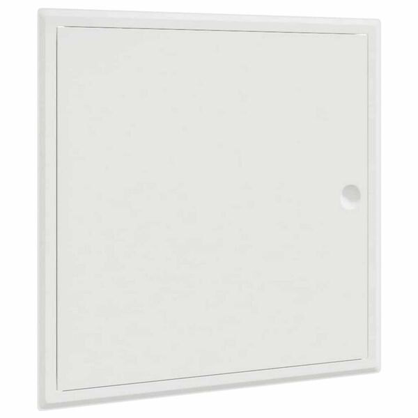 vidaXL Access Panel White 43 x 43 x 3 cm Steel