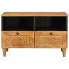 vidaXL TV Units with Shelf Light Brown 70 x 33 x 46 cm Engineered wood