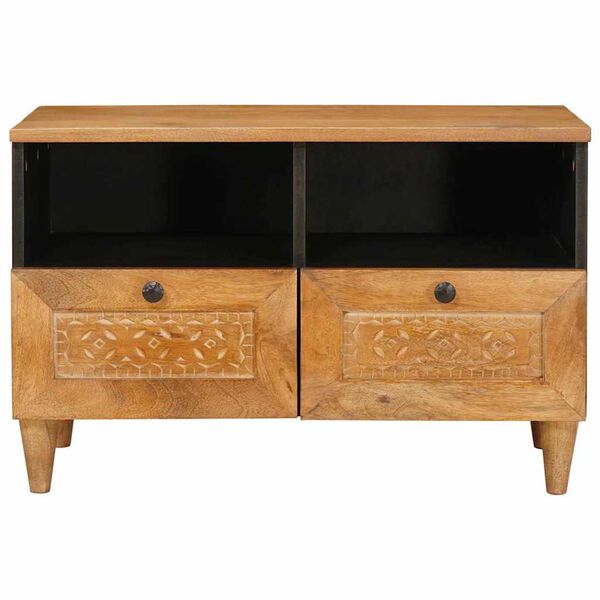 vidaXL TV Units with Shelf Light Brown 70 x 33 x 46 cm Engineered wood