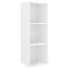 vidaXL 5 Piece TV Cabinet Set High Gloss White Engineered Wood
