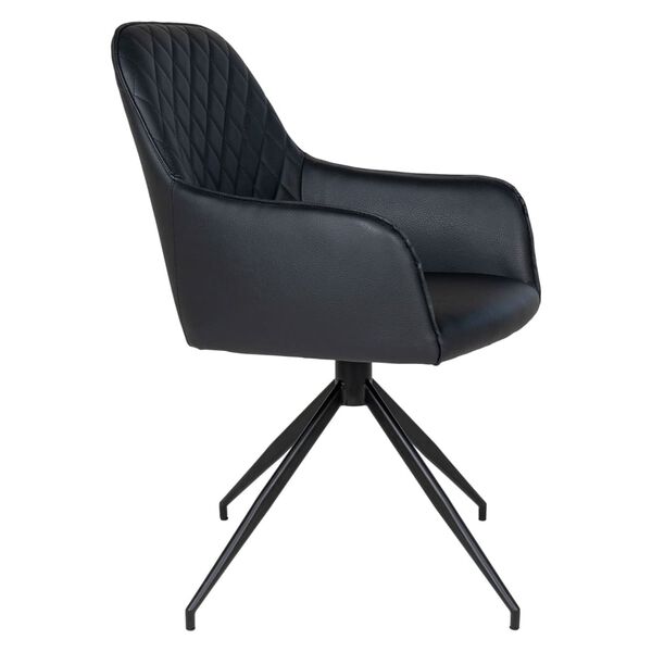 House Nordic Dining Chair with Swivel Ava Black