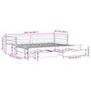 vidaXL Daybed with Trundle and Drawers without Mattress 80x200 cm