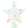 vidaXL Christmas Tree with 240 LEDs Multicolour 180 cm Acrylic