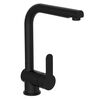 SCH&Uuml;TTE Kitchen Mixer Tap with Pull-out Spout LONDON Matte Black