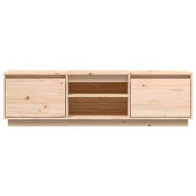 vidaXL TV Cabinet 140x35x40 cm Solid Wood Pine