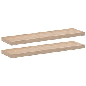 vidaXL Floating Shelves 2 pcs 90x23.5x4 cm Engineered Wood