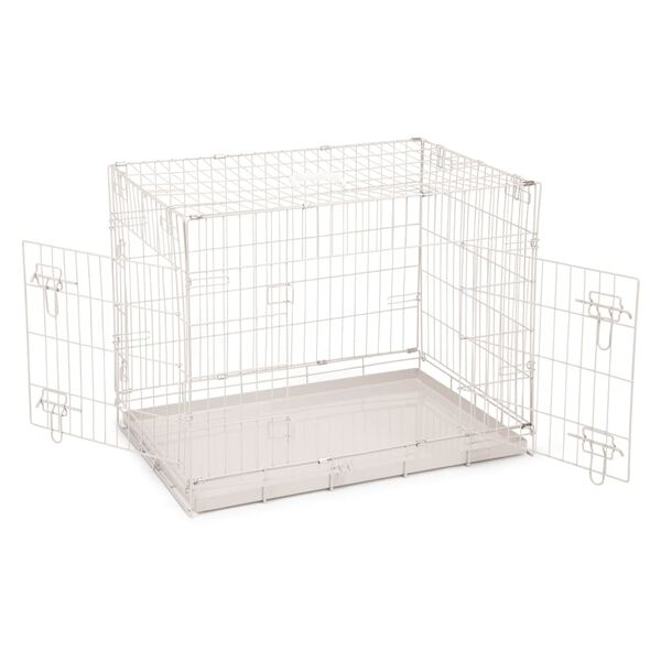 Beeztees Dog Crate 78x55x61 cm Grey