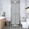 vidaXL Shower Door Frosted ESG 91x190 cm