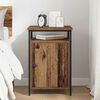 vidaXL Bedside Cabinet Old Wood 40 x 42 x 60cm Engineered Wood