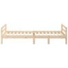vidaXL Bed Frame without Mattress 90x190 cm Single Solid Wood Pine