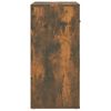 vidaXL Sideboard Smoked Oak 80x33x70 cm Engineered Wood