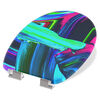 SCH&Uuml;TTE Toilet Seat with Soft-Close NEON PAINT