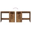 vidaXL Desk Old Wood 100x49x75 cm Engineered Wood