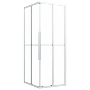 vidaXL Shower Cabin Frosted ESG 90x70x180 cm
