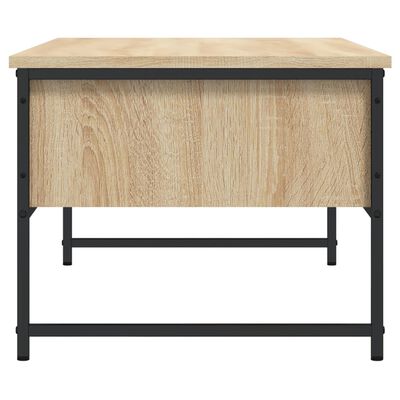 vidaXL Coffee Table Sonoma Oak 101x49x39.5 cm Engineered Wood