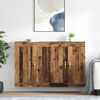 vidaXL Wall-mounted Cabinet 2 pcs Old Wood 69.5 x 34 x 90 cm
