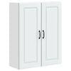 vidaXL Dishwasher Panel Kalmar White 80 x 31 x 100 cm Engineered Wood
