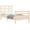 vidaXL Bed Frame without Mattress 90x200 cm Solid Wood