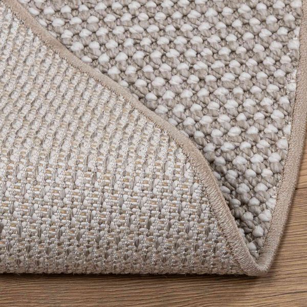 vidaXL Area Rugs Round Cream and Taupe &Oslash; 120 CM