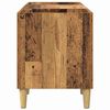 vidaXL Record Cabinet Old Wood 121 x 38 x 48 cm Engineered Wood