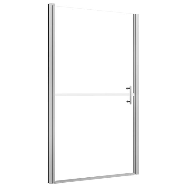 vidaXL Shower Door Frost Tempered Glass 91x195 cm