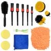 vidaXL Car Brush Set Multicolour Poly Rattan