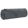 vidaXL Throw Blanket Dark Grey 350 x 270 cm 1.3 kg Fleece