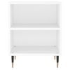 vidaXL Bedside Cabinets 2 pcs White 40x30x50 cm Engineered Wood