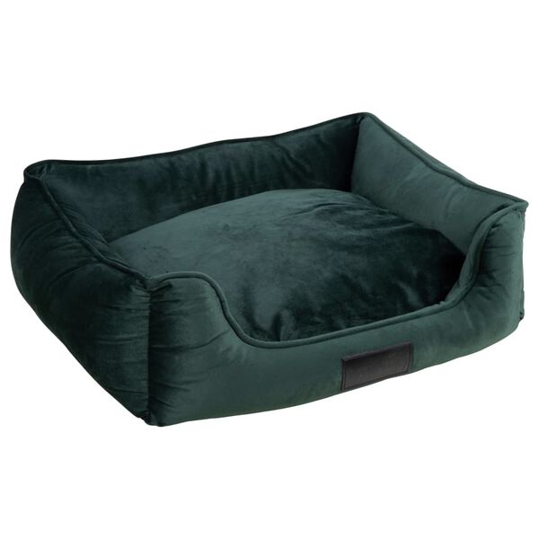 DISTRICT70 Pet Bed VELURO Green S