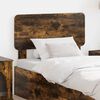 vidaXL Headboard with Headboard Smoked Oak 80 cm Engineered wood