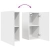 vidaXL 6 Piece TV Cabinet Set White Engineered Wood