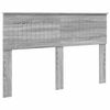 vidaXL Headboard Grey Sonoma Engineered wood